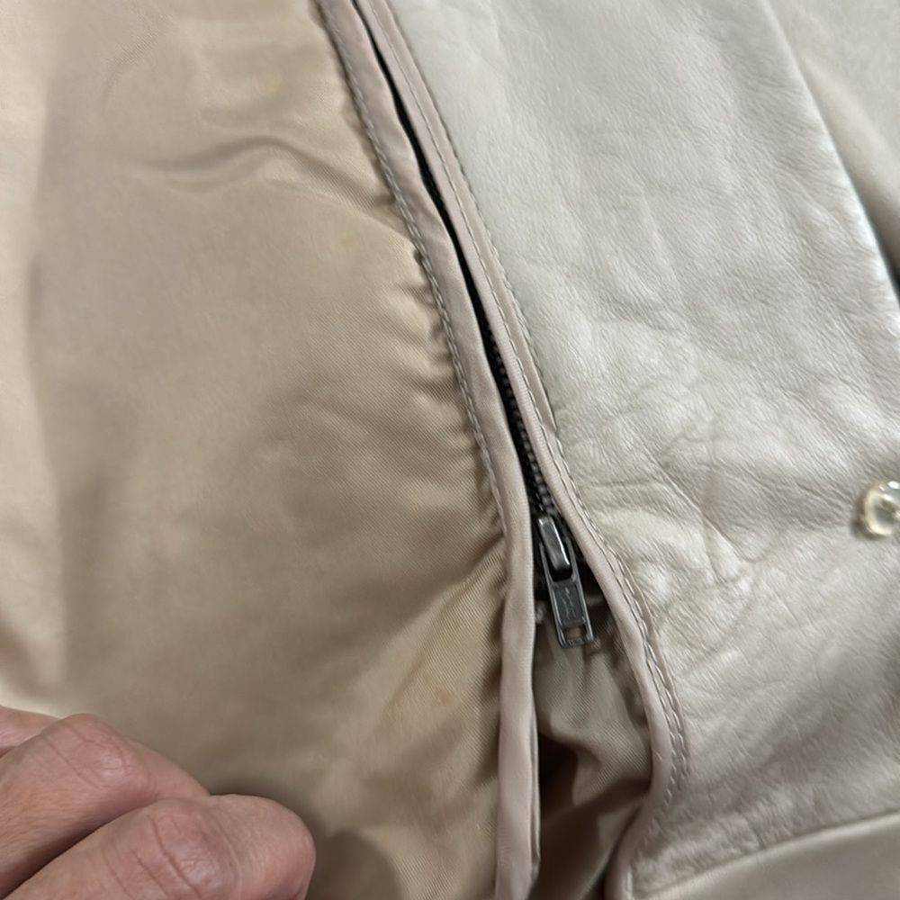 TIBOR LEATHER COAT 100% LEATHER SIZE 2X - Picture 10 of 14